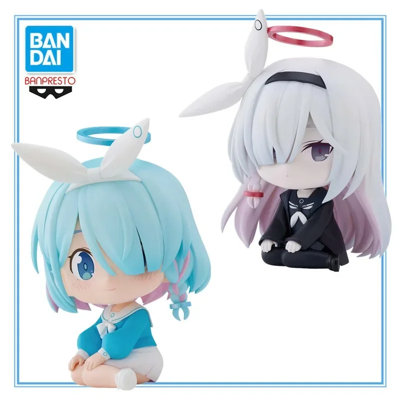 In Stock Original BANDAI BANPRESTO Blue Archive A.R.O.N.A Arona Pvc 11cm Anime Character Model Doll Collection Toys Gifts