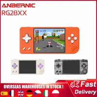 ANBERNIC RG28XX Handheld Game Console 2.83-inch 640*480 IPS Screen Linux System 3100mAh Support TV-HDMI-Output 64G 5000+ Games