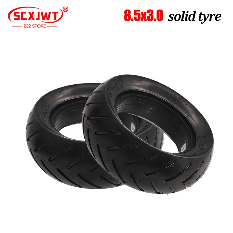 

8.5x3.0 Solid Tire for Electric Scooter VSETT 9 Zero PRO Wheel .5 Inches 1/2X3.0 Explosion Proof Non Inflatable Tyre