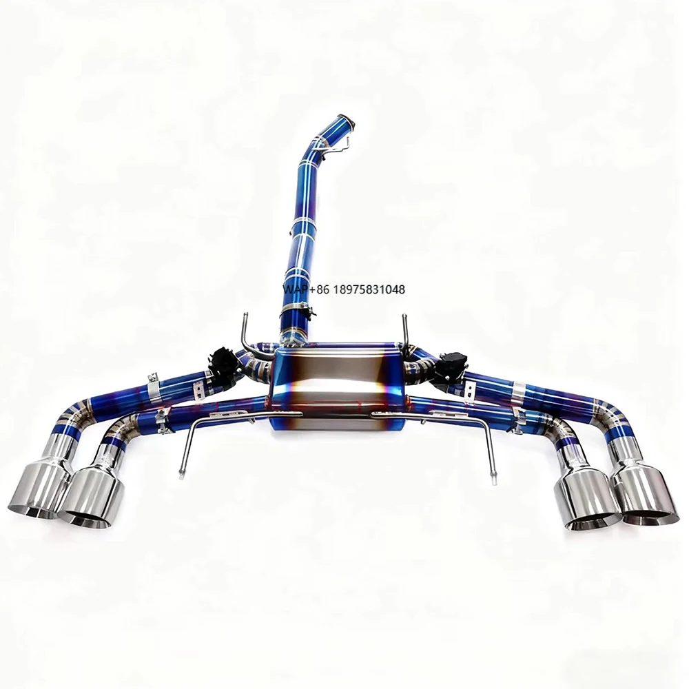 

Modified Mid-Rear Section Titanium Exhaust System - Exhaust Note Enhancement & Performance Boost for GT-R R35