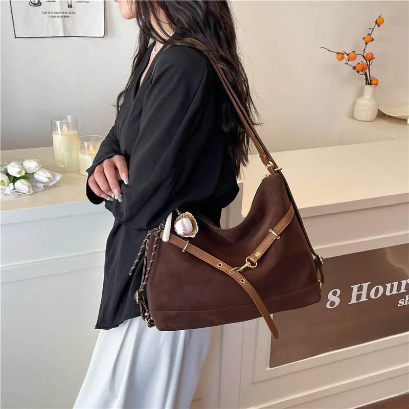 

Versatile Women's PU Leather Handbag – Convertible Shoulder Messenger Crossbody Purse, Lightweight Durable Ladies backpack Bag