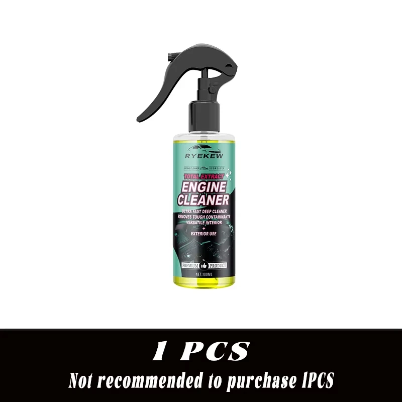 Engine Bay Cleaner Powerful Decontamination Deep Degreaser Heavy Oil Grease Dust Remover Engine Shine Protector Detailer Care