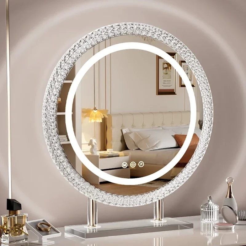 Rotating Compact Mirrors Round Custom Corner Hand Mirrors Makeup Little Espejos De Cuerpo Completo Home Decor Accessories