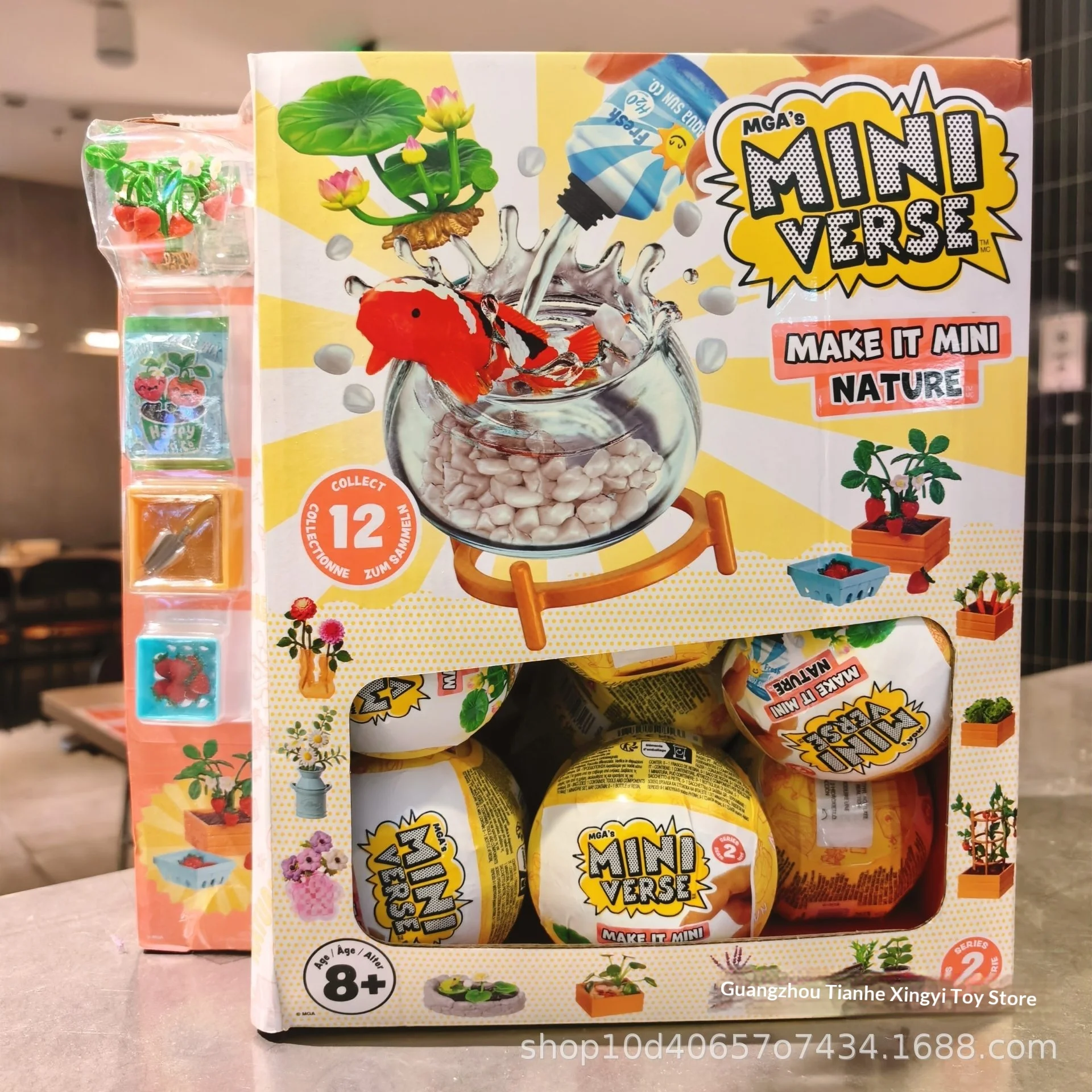 

MGA Miniverse Make It Mini Nature слепая коробка DIY миниатюрная игрушка Коллекционная для детей 8+ лет 12 разных стилей для сбора