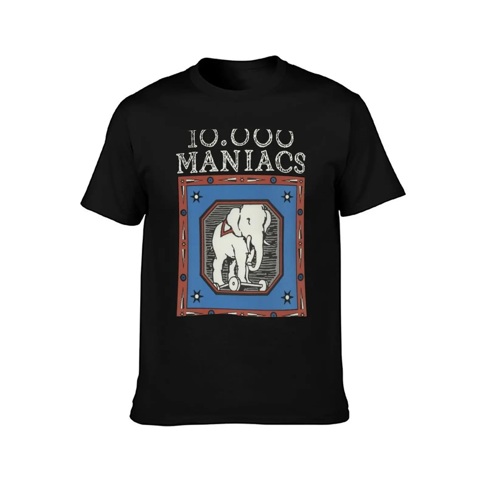 10,000 MANIACS BAND T-Shirt Soft Lightweight Cotton T-Shirt