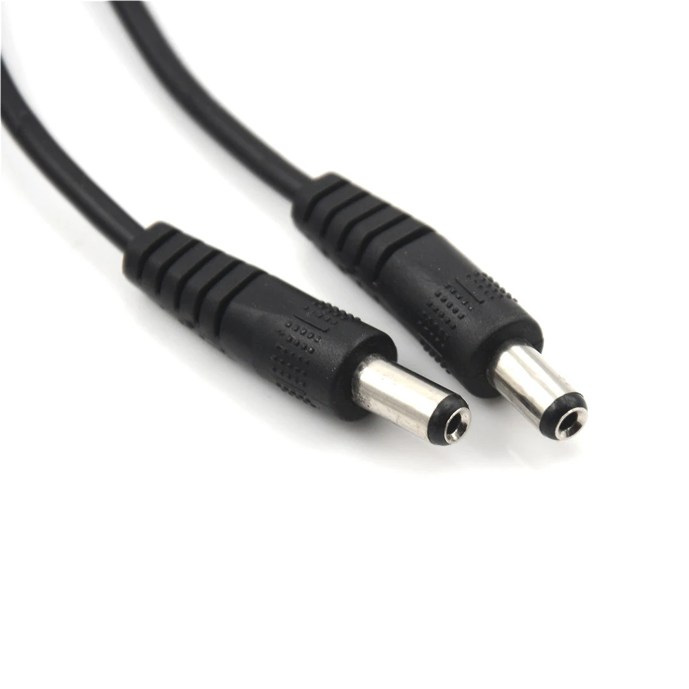 Wysokiej jakości kabel zasilający DC złącze jack Adapter męski przedłużacz wtyk 5.5x2.1mm