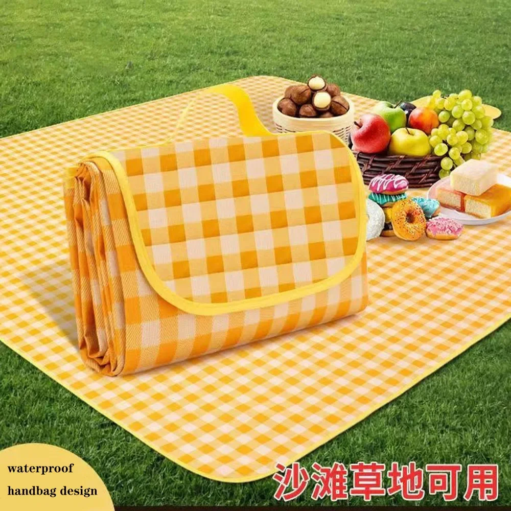 

Foldable Picnic-proof picnic set portable blanket picnic Sleep Pad Waterproof Oxford Cloth Picnic camping blanket