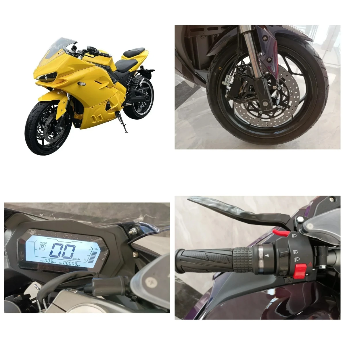 

LUYUAN The Latest New Energy Lithium Batteryhigh Speed High Quality Battery Motor Moped Bikes Electric With Fat
