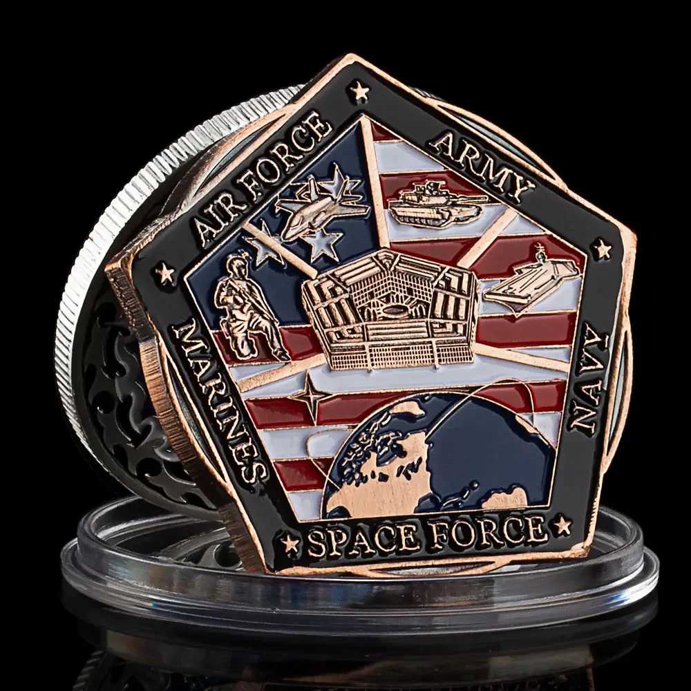 US Department of Defense The Pentagon Challenge Coins Souvenirs and Gifts Military Commemorative Coin