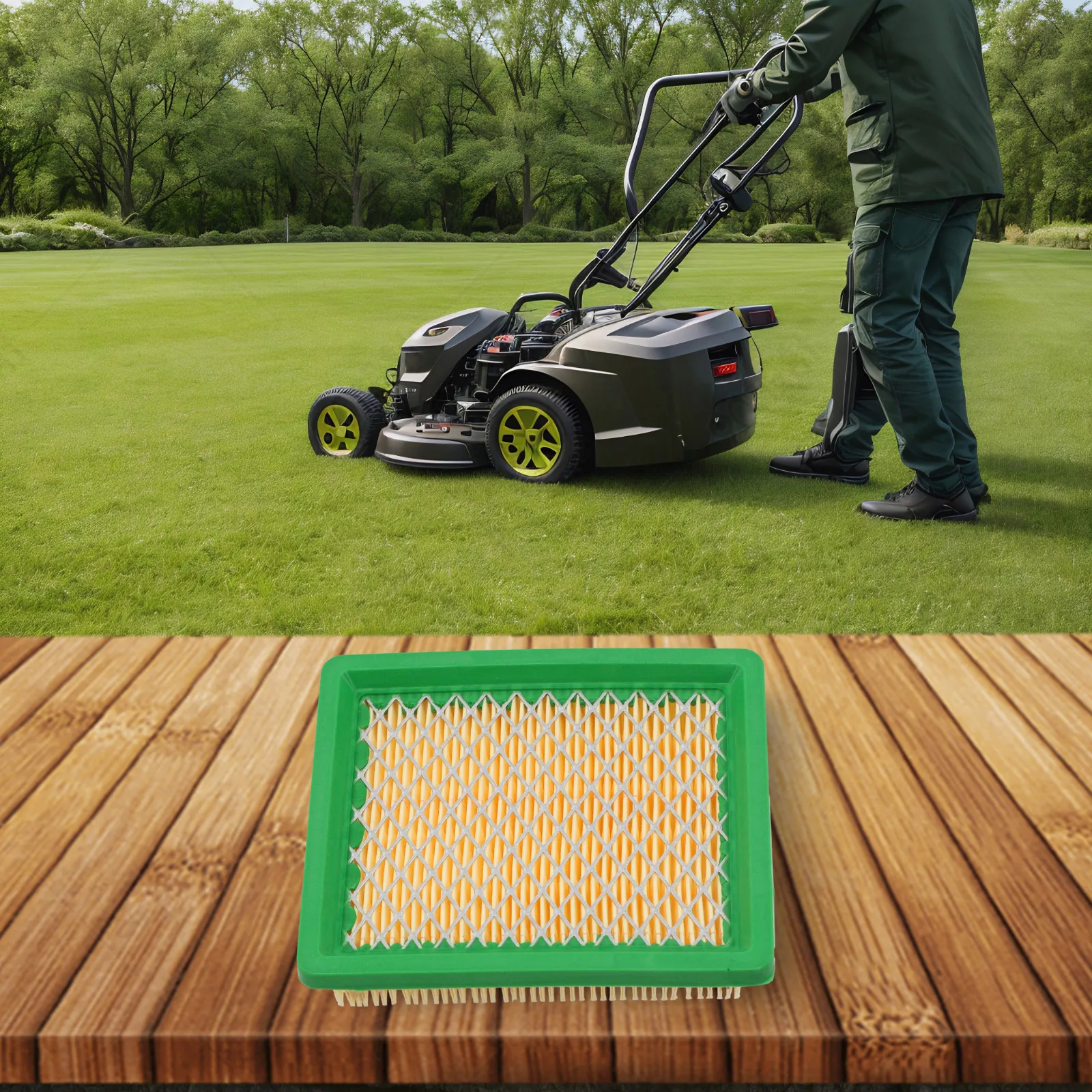 Lawn Mower Air Filters Brush Cutter For Hyundai HYM510SP HYM510SPE Garden Supplies Tools Garden Tools Grass Trimmer Part