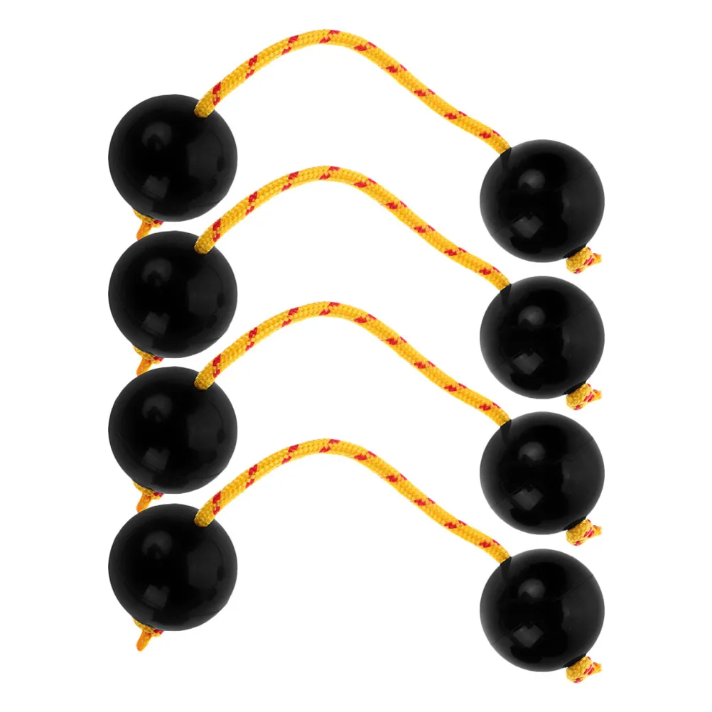 

2Pairs African Percussion Instruments Rhythmic Shaker Balls Seamless Grip Comfort Handheld for Music Teaching Rehearsals