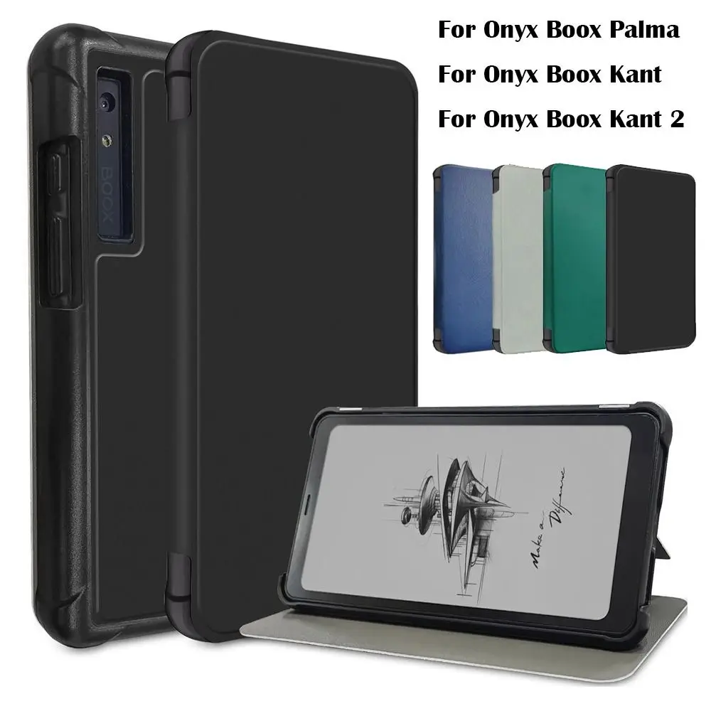 Leather 6.13 inch e-Reader Case Auto Sleep/Wake Anti Scratch E-Ink Screen Smart Shell Wear Resistant for Onyx Boox Palma/Kant 2