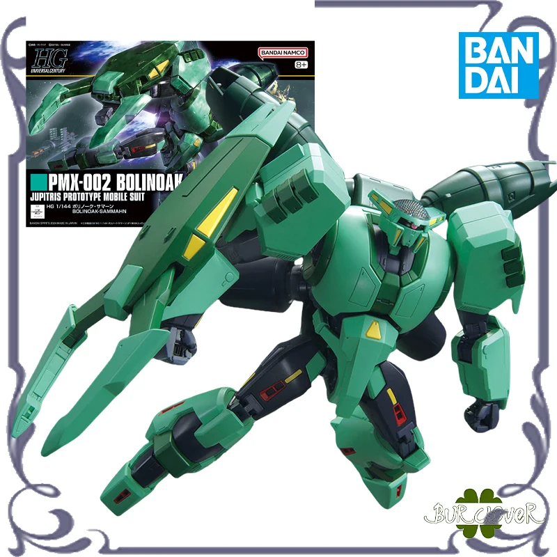 

Bandai Original GUNDAM HG 1/144 Series BOLINOAK SAMMAHN Anime Action Figure Assembly Model Toys Collectible Model Ornaments Gift