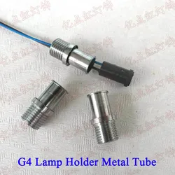 G4 Lamp Base Holder Rod M10 Tooth Bar G4 Metal Half Tooth Tube G4 Bakelite Lamp Holder LED Crystal Lighting DIY Accessories