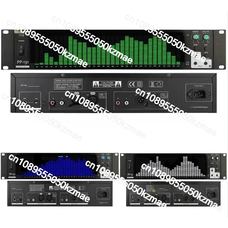 Suitable for Audio Level Amplifier LED Stage Power Supply P-131 Rack 2U Display Equalizer