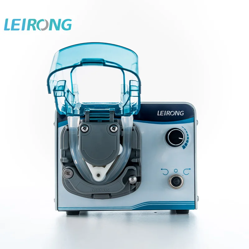 Leirong 1000ml/min Adjustable Speed High Flow Peristaltic Pump with Quick Load Head for Laboratory Use