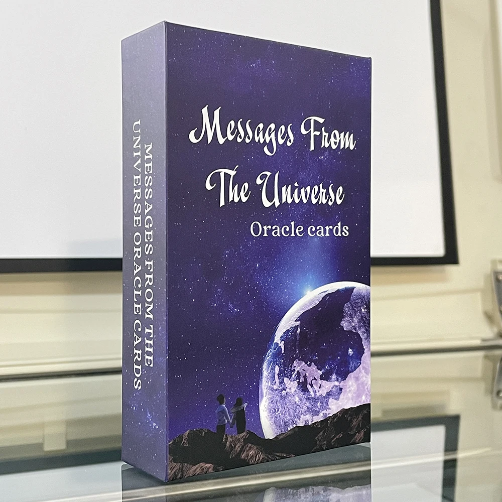 Message From The Universe Oracle 54 Decks with Keywords Tarot in Box Prophet Prophecy Divination Affirmation Clarity Cards