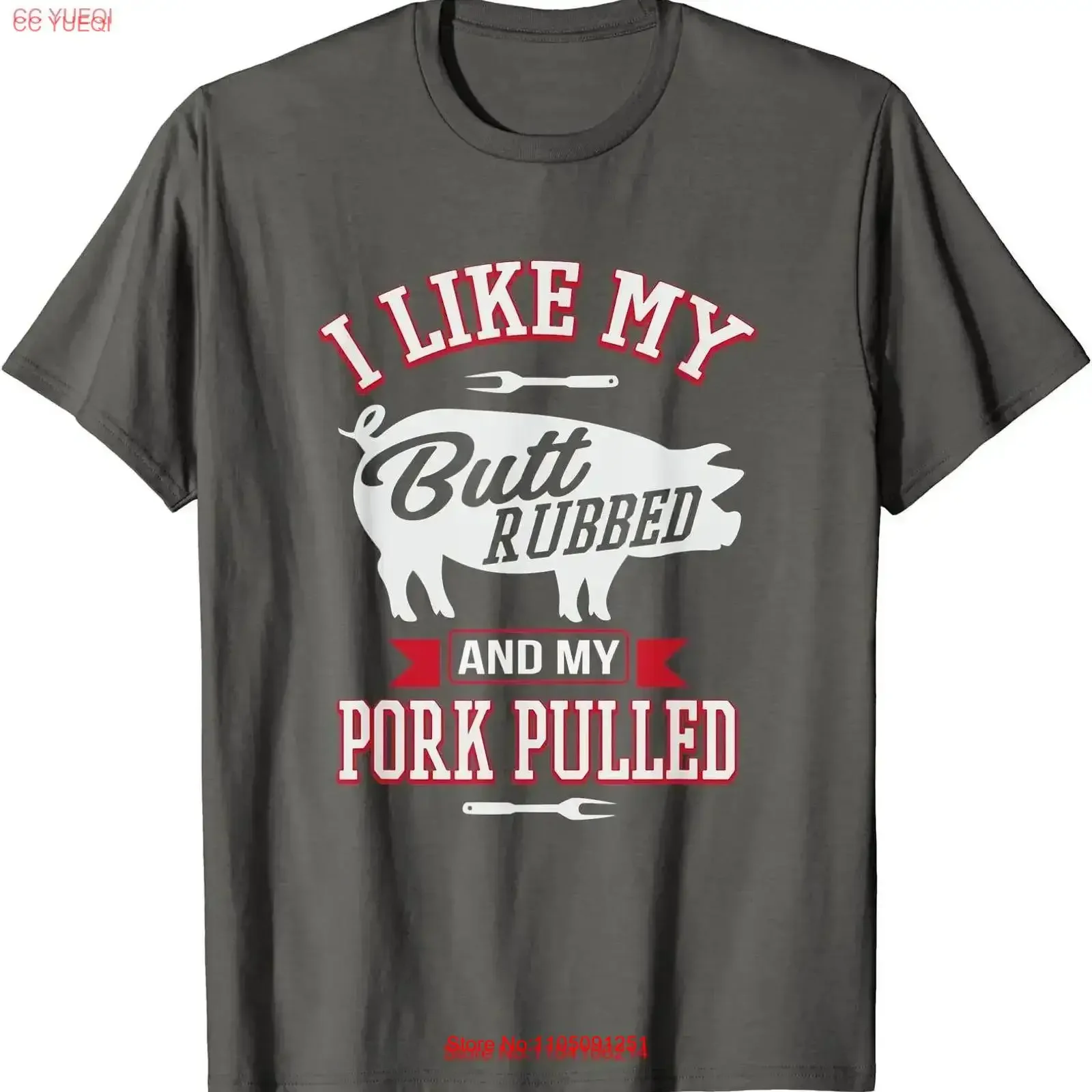 Funny Grilling Bbq Pork Rub Lover s T Shirt vintage Washed Stylish designer clothes fashion Unisex Breathable Casual graphic