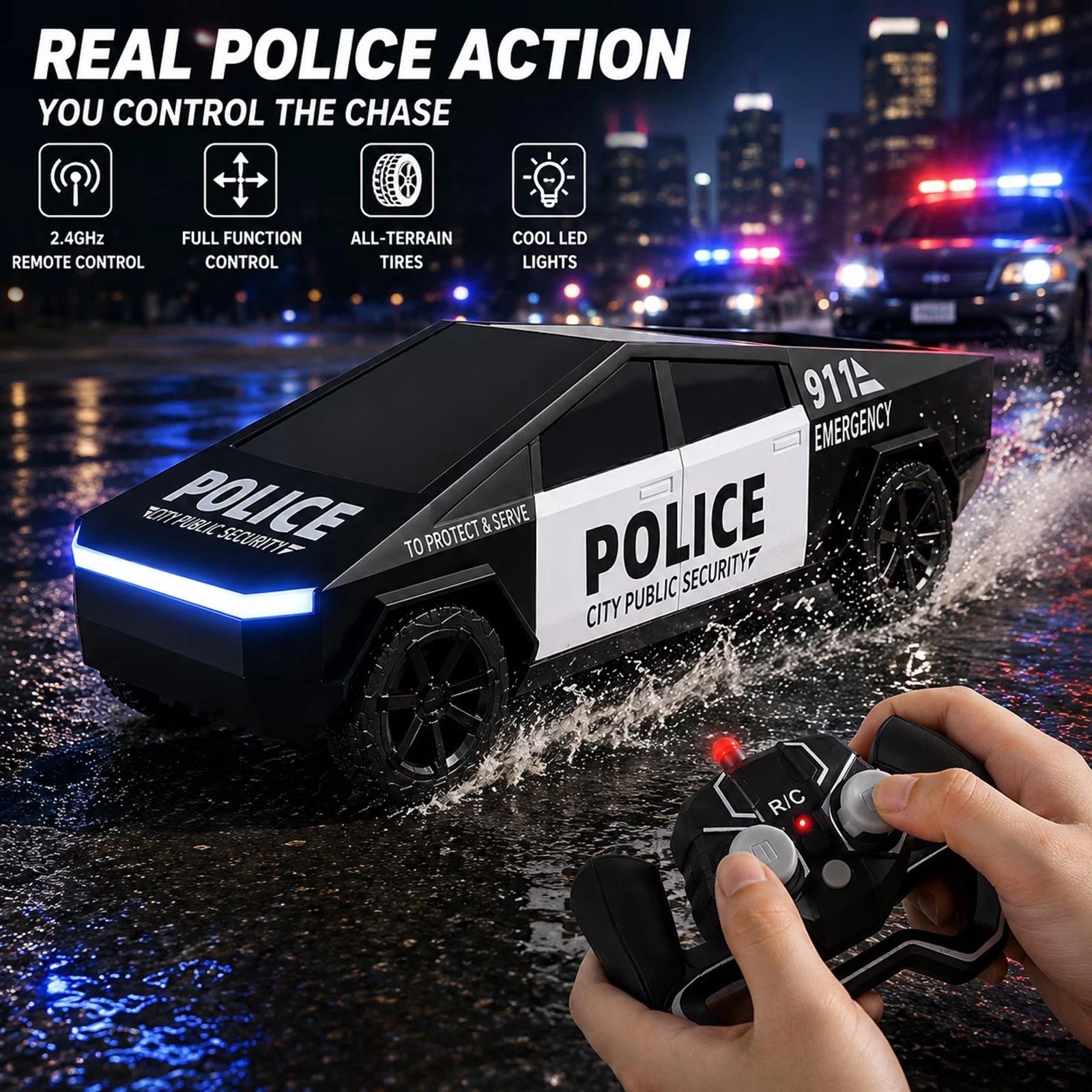 2 Adet RC Cyber Truck Oyuncakl - Home Security Police incelemesi ve fiyatı