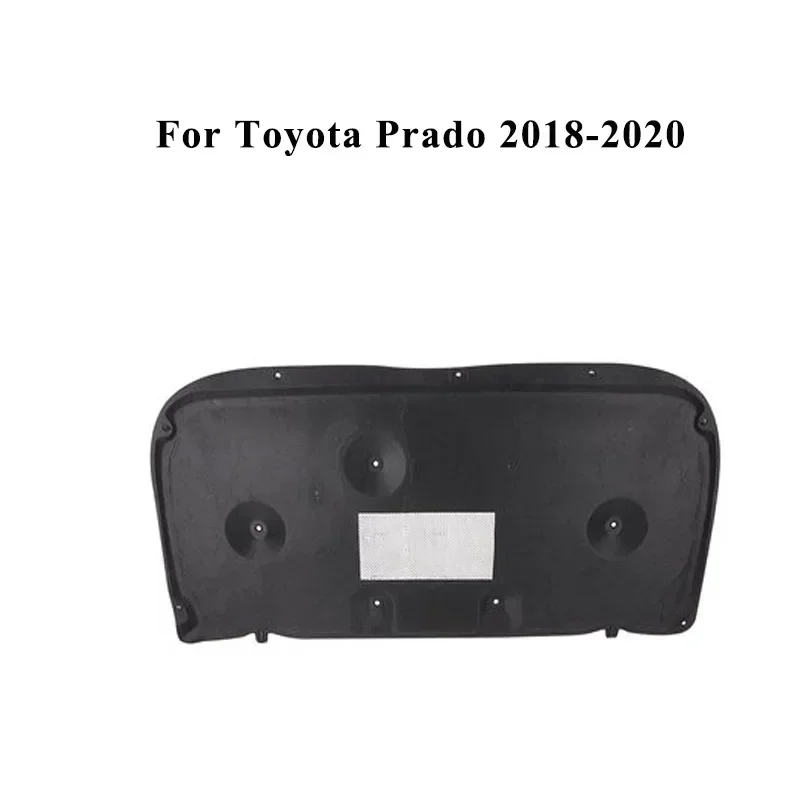 Car Front Engine Hood Sound Heat Insulation Cotton Pad Soundproof Mat Cover Foam For TOYOTA Prado 2010-2020