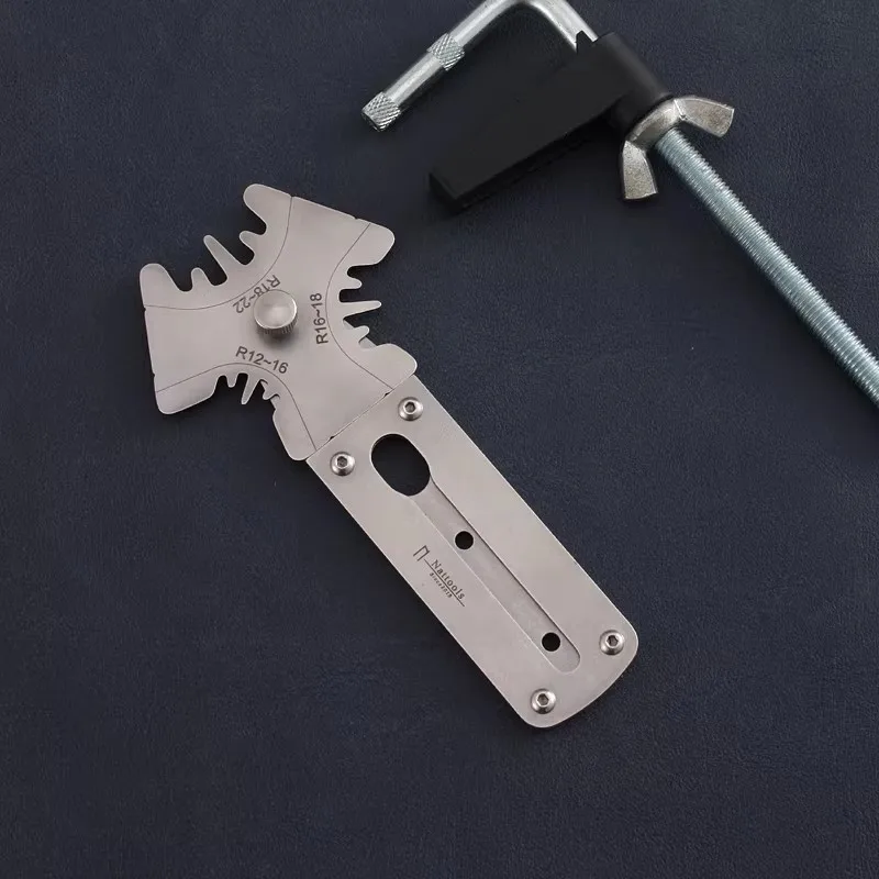 

Roll Zipper Corner Trimming Tool Professional Handmade DIY Leather Craft Accessory