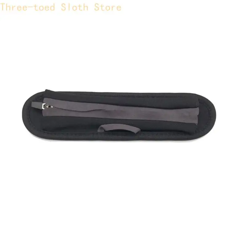 Bequemer Stoff-Stirnbandbezug für QC25 QC35II QC45 SOLO3, Schutz-Reißverschluss-Kissen, leicht zu wechseln und zu reinigen E74A – Detail 7