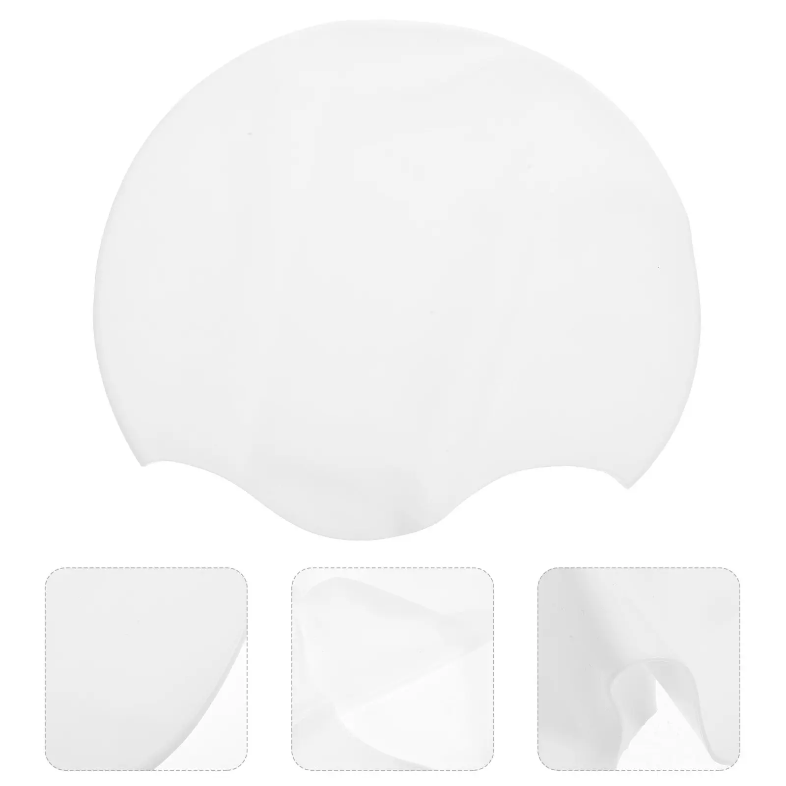 

Шапочка для плавания для взрослых из силикона, комфортная, для коротких, длинных и густых волос, для всей семьи и друзей