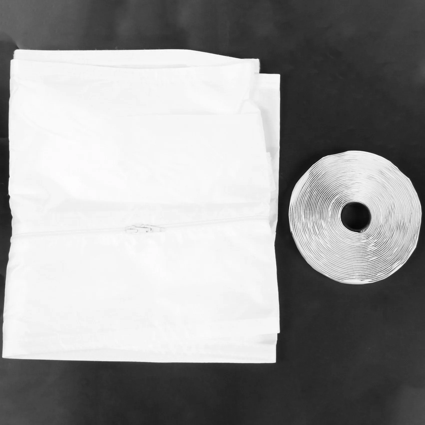 A69E5X Airlock Window Seal For Portable Air Conditioner,400 Cm Flexible Cloth Sealing Plate Window Seal With With Zip