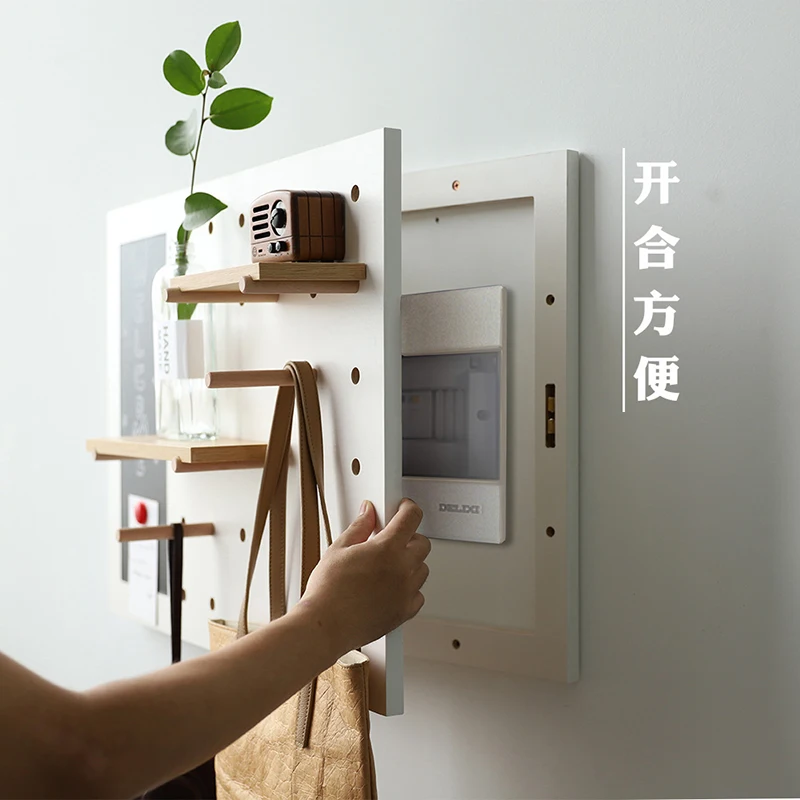 Customized meter box decoration frame, distribution box, switch box, shielding hole board, wall decoration, creative plant shelf