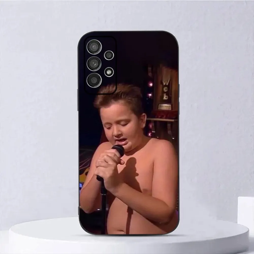 Funny Gibby S-Singing From Icarly Phone Case For Samsung Galaxy A13,A21s,A22,A31,A32,A52,A53,A71,A80,A91 Soft Black Shell