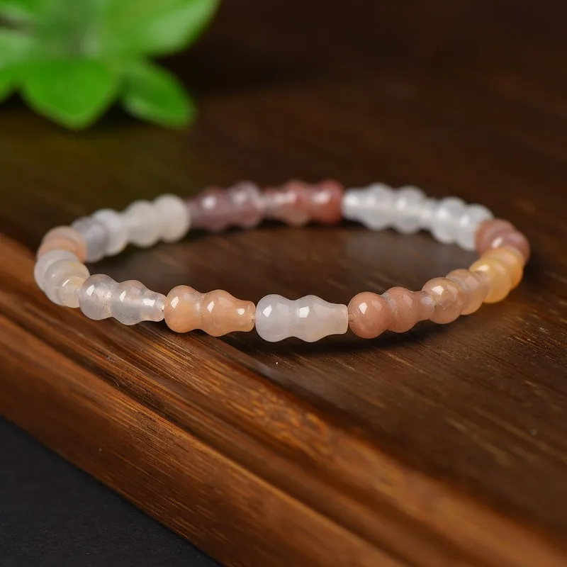 

Натуральный бутик-браслет из фиолетовой тыквы, изысканный модный браслет в этническом стиле