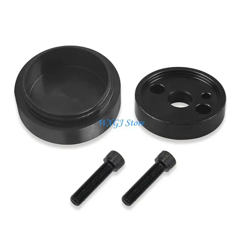 37JE Front Cover Crankshaft Seal Repair Tool Set, 3937111 Seal Installer with Cup Housing, Round Plate and Bolt Hardware for