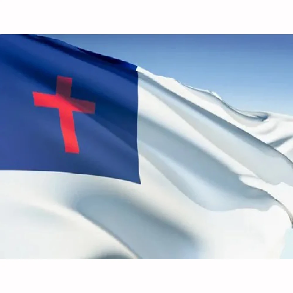 XIANGYING 90x150cm Religious Jesus Chris Christian Flag