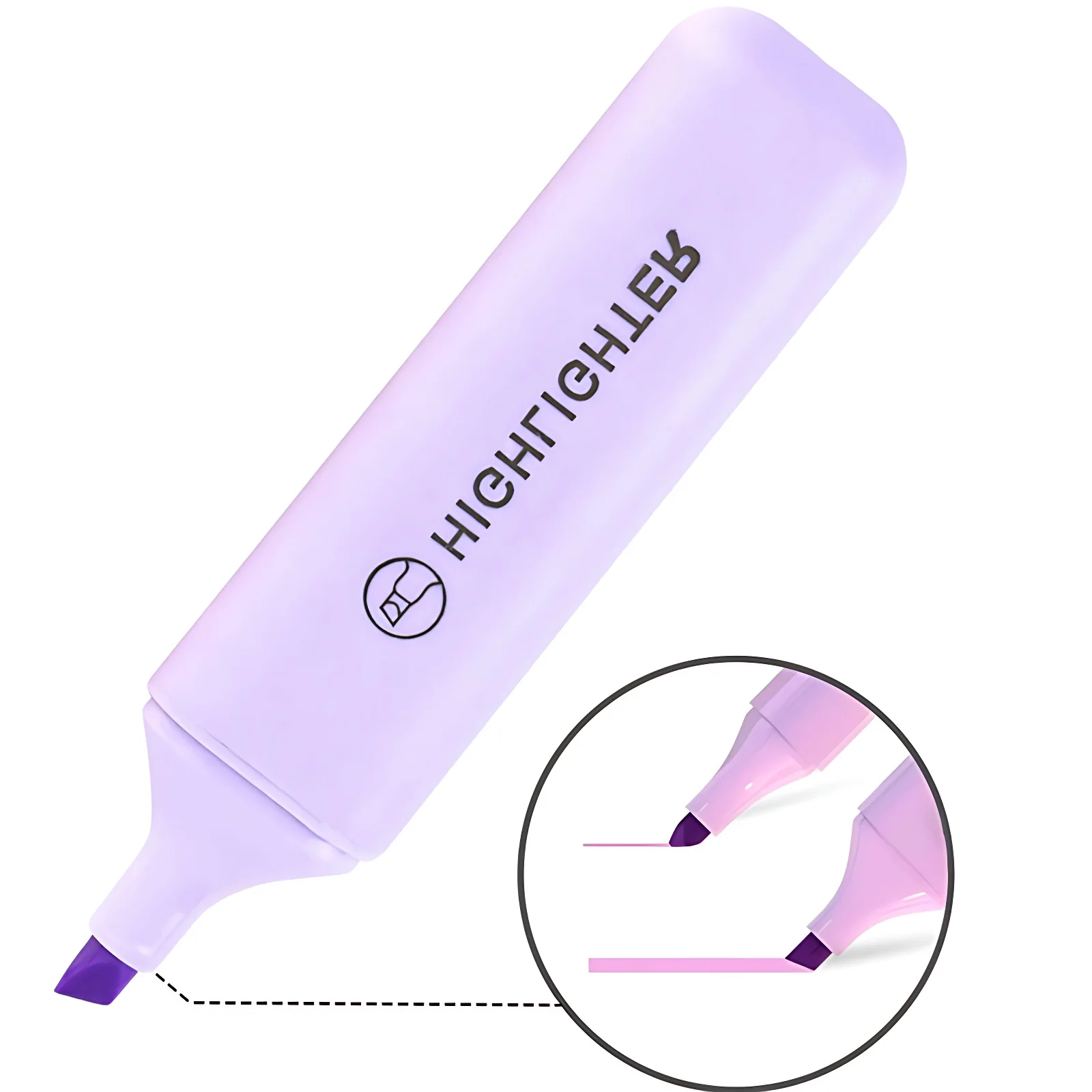 6pcs Back to School Water-Based Highlighters - Assorted Colors Quick Dry Marker Pens for Students Study Planning