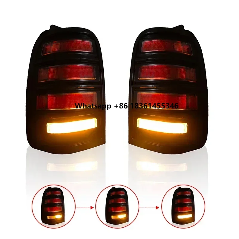 

High Quality Led Rear Lamps Taillights Dynamic Turn Signal Light For 4Runner Taillights 1996-2002