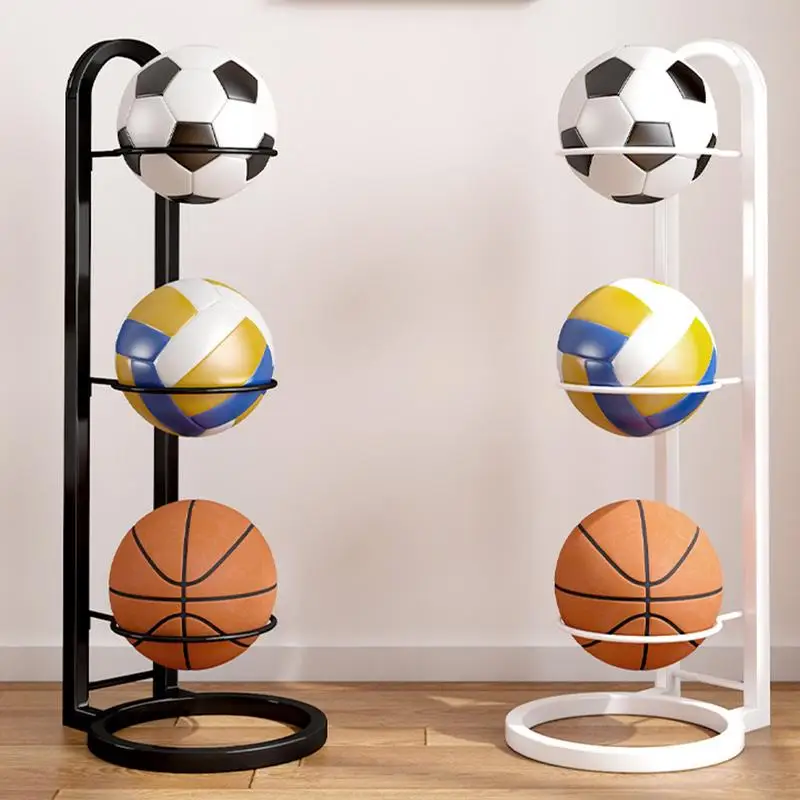 

Lndoor Basketball Storage Rack Put Ball Football Storage Basket Placed Rack Kindergarten Volleyball Stand Holder Multi-Layer