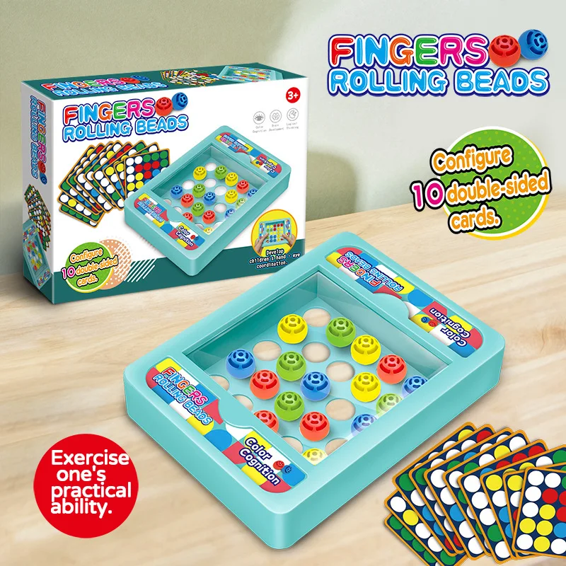 Finger Rolling Game, Children's Montessori Early Education Puzzle Toy, Exercise Logical Thinking, Cognition