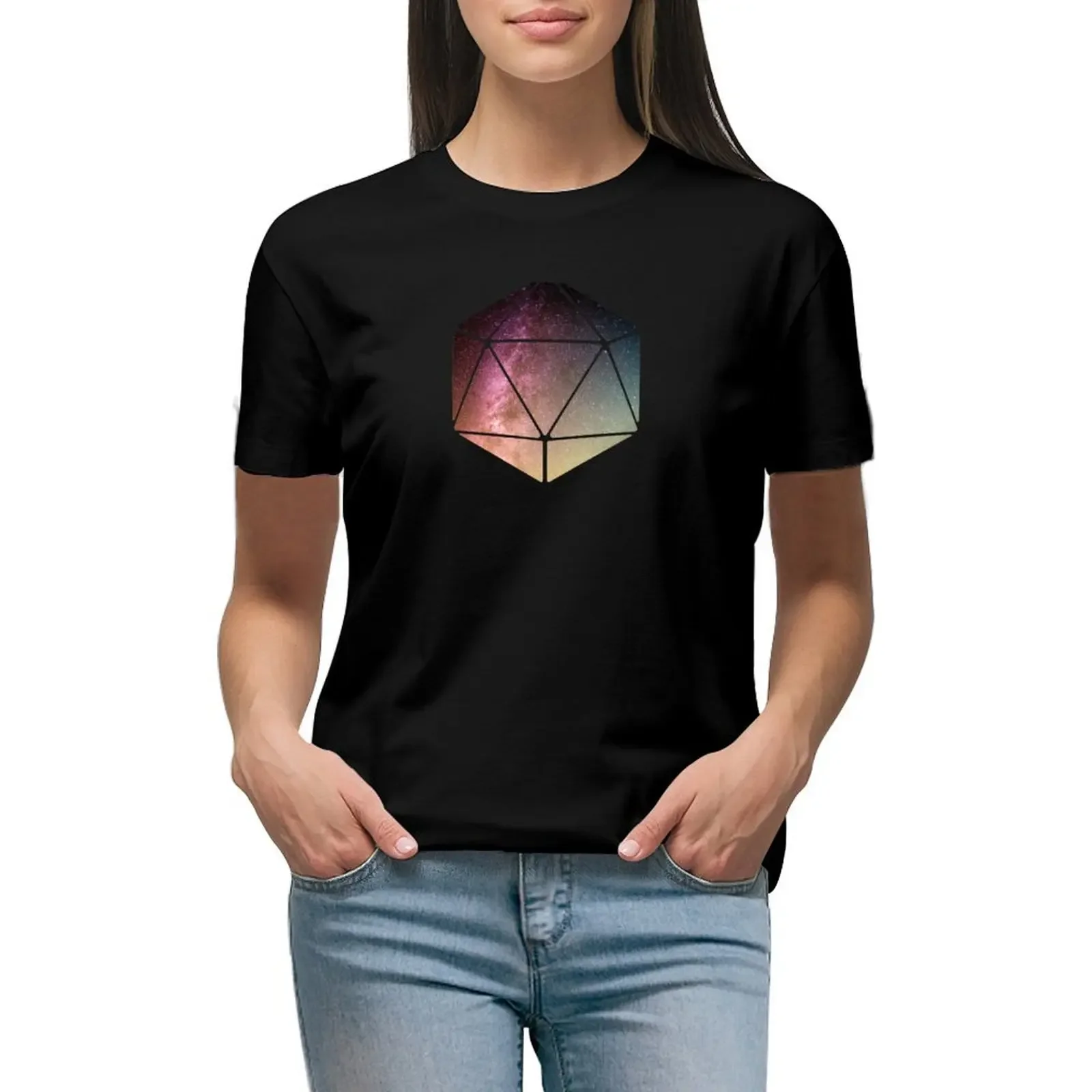 

Galaxy of possibilities T-Shirt female customs customs design your own womans clothing