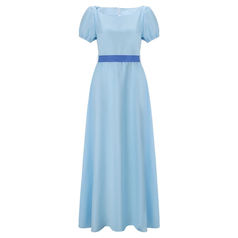 Princess Wendy Darling Dress Pan Peter Cosplay Costume blu In Stock Takerlama