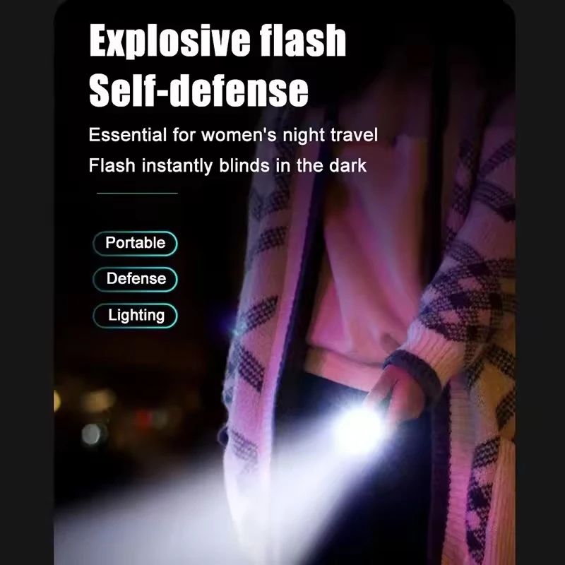 Super Bright USB LED Flashlight Torch Rechargeable Zoom MINI Fishing Lantern Powerful 3 Lighting Mode Outdoors Camping Lamp