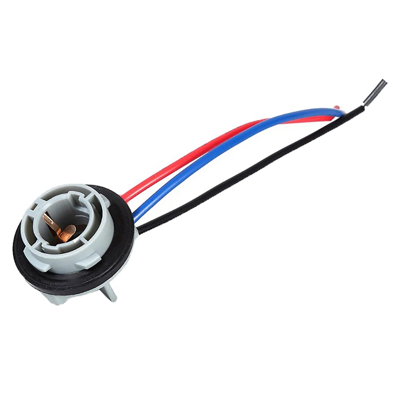 2pcs 자동차 브레이크 라이트 1157 전구 소켓 BAY15D 램프 홀더 P21/5W 어댑터 기본 커넥터 액세서리