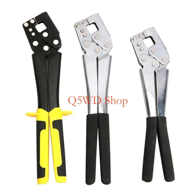 Q5WD Handle Studs Crimper Framing Tool for Decors Ceiling for 0.5-0.8mm Steel Studs Crimper Steel Keels Fixed Punching Plier