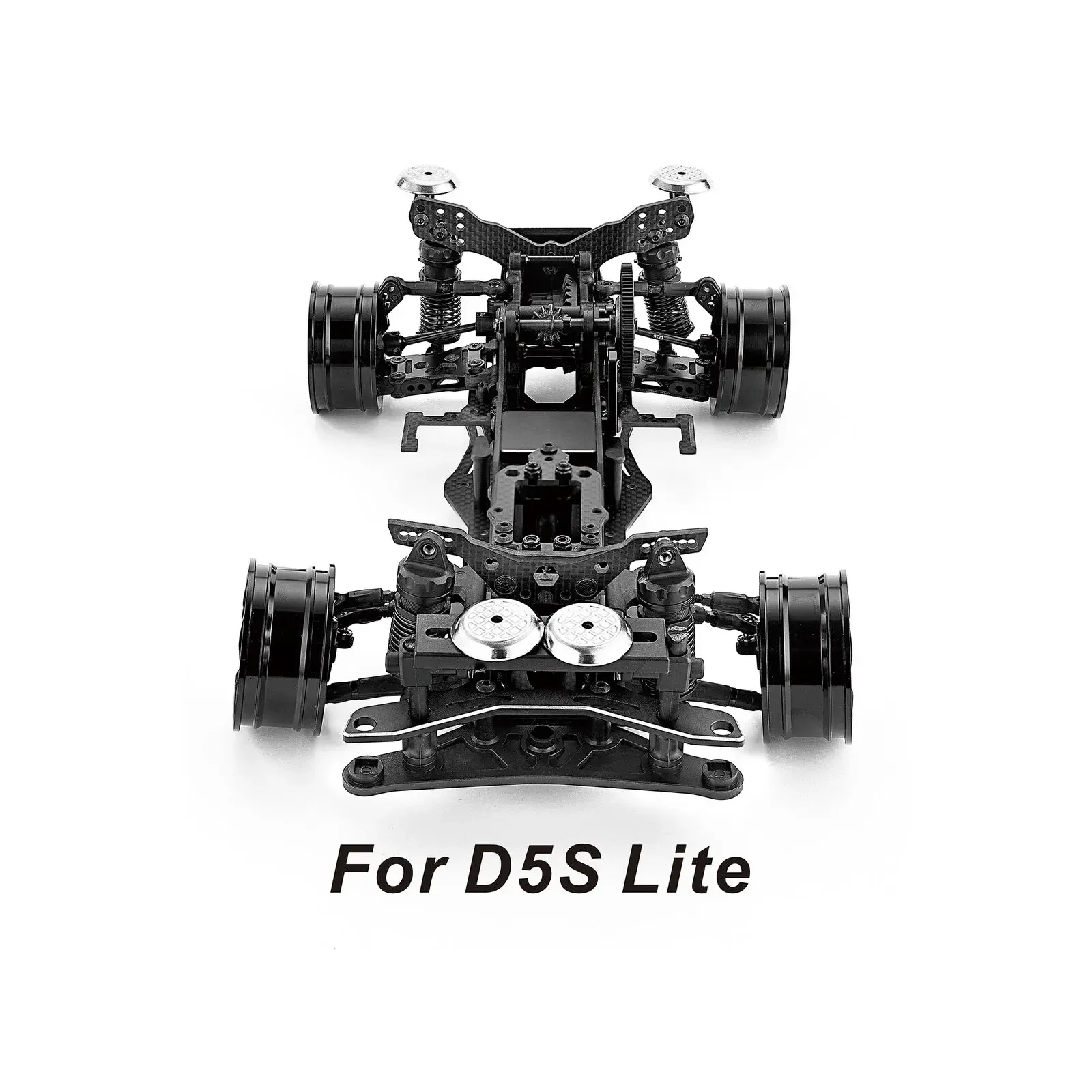 RcAidong Carbon Lower Deck Shock Tower Chassis Kit for 3RACING Sakura D5S Lite 1:10 RC Drift Racing Car Hop Ups