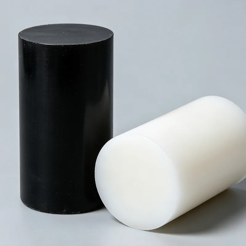 White Black PA6 Nylon Rods Bar For Machining Diameter 3mm To 30mm
