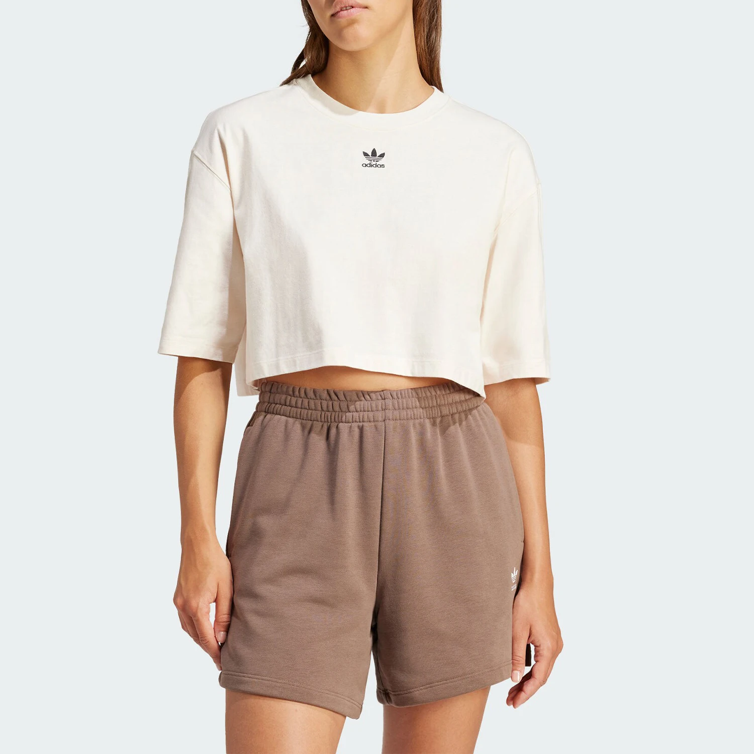 

Adidas Official Authentic Three Stripes Women's Lightweight Short Sleeve T-Shirt IR5976