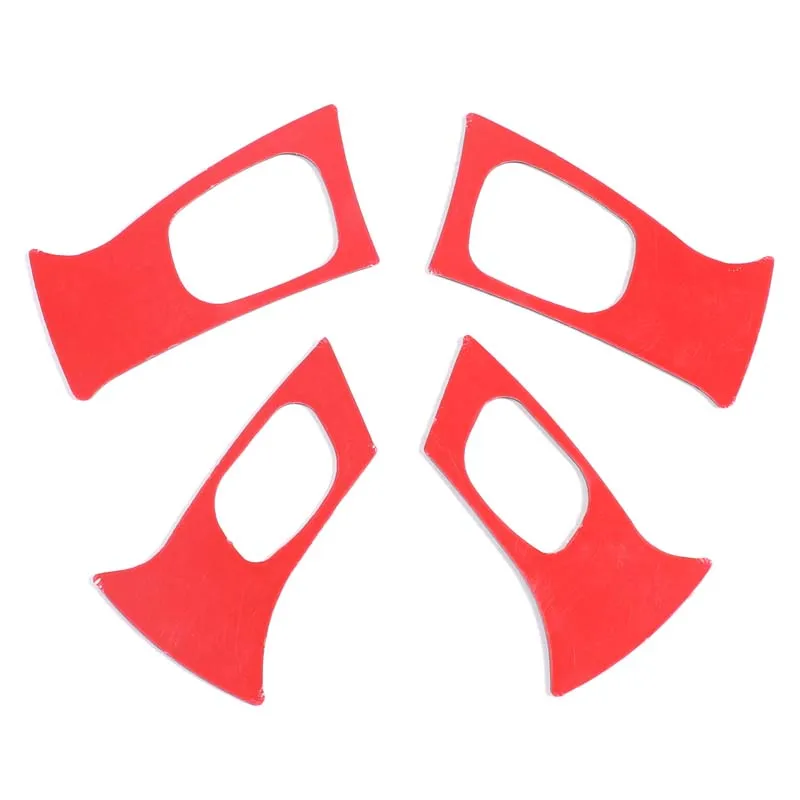 For Hummer H2 2003-2007 PVC material car steering wheel button frame decorative sticker interior modification accessories