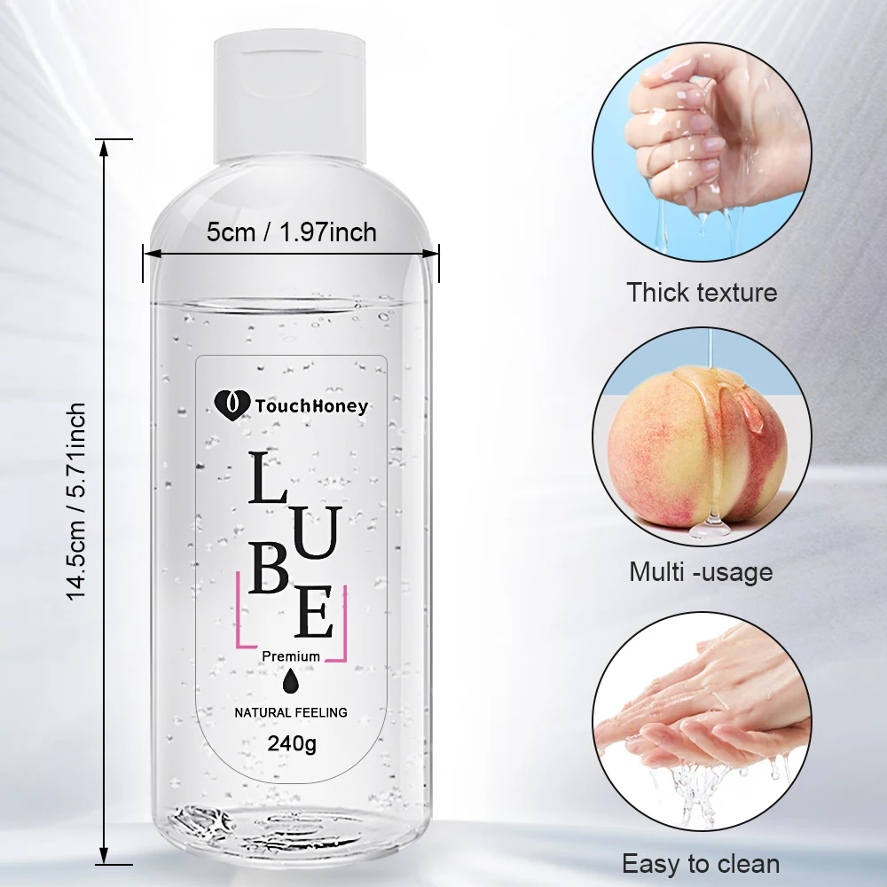 240g Water-based Lubrication lubricant for Sex Session Love Gel Exciter for Women Lubricants Grease Sex Shop