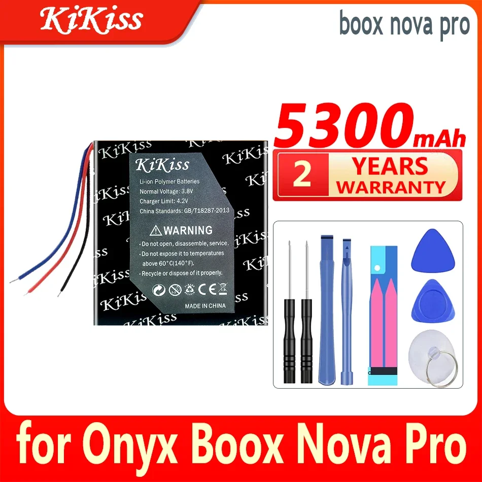 5300mAh KiKiss Battery for Onyx Boox Nova Pro