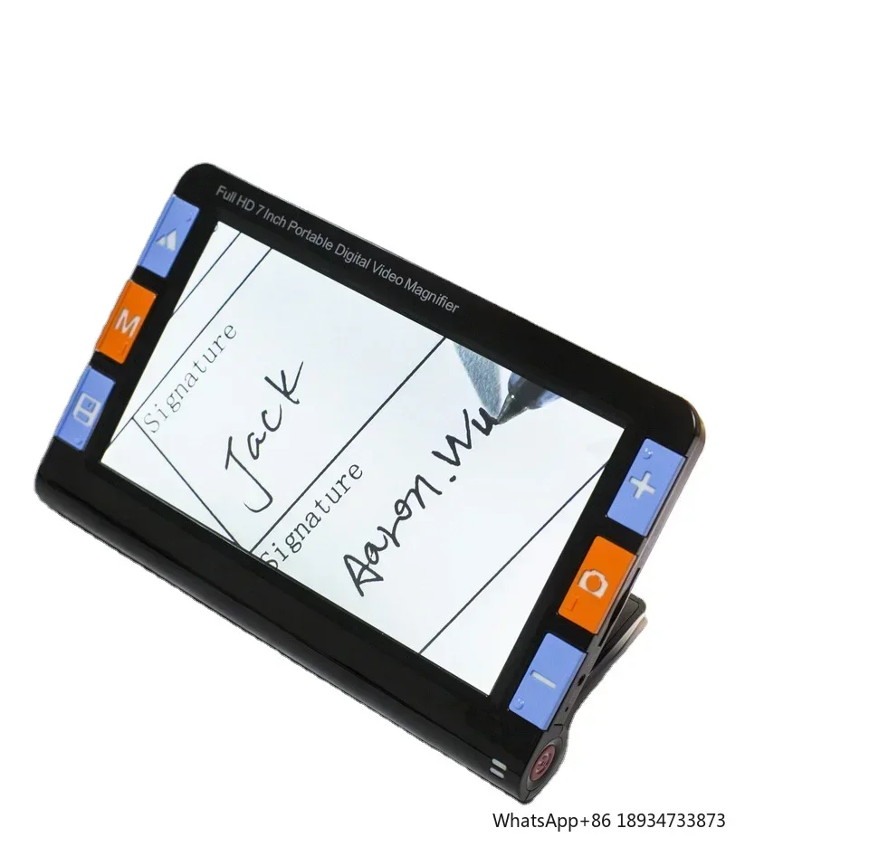 

Reader Zoom RS700S 7 Inch Portable Digital Video Magnifier Low Vision Reading Hand Electronic Magnifier for Visually Impaired