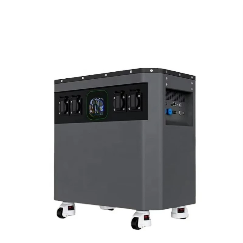 Hybrid grid backup energy storage solar cell